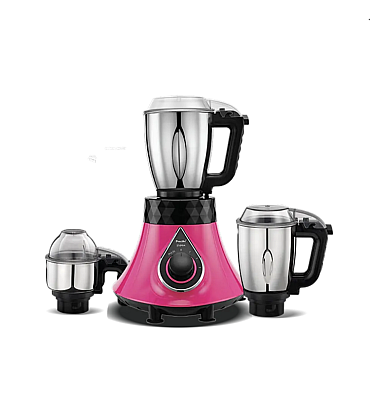 Preethi Mystic Mixer Grinder 750 Watt with 3 Jars (Pink)